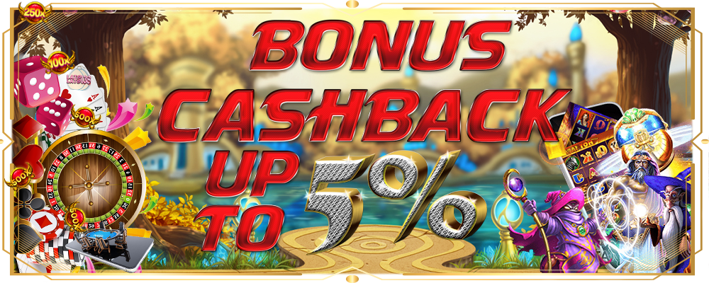 Bonus CashBack 5%